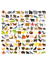 Load image into Gallery viewer, Animals Recordable Audio Voice Greeting Card