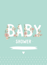 Load image into Gallery viewer, Baby Shower Recordable Audio Voice Greeting Card