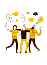 Load image into Gallery viewer, Friendship Recordable Audio Voice Greeting Card