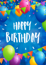 Load image into Gallery viewer, Birthday Recordable Audio Voice Greeting Card
