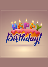 Load image into Gallery viewer, Birthday Recordable Audio Voice Greeting Card
