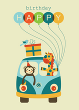 Load image into Gallery viewer, Birthday Recordable Audio Voice Greeting Card