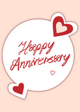 Load image into Gallery viewer, Anniversary Recordable Audio Voice Greeting Card