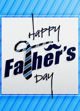 Load image into Gallery viewer, Father's Day Recordable Audio Voice Greeting Card
