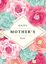 Load image into Gallery viewer, Mother's Day Recordable Audio Voice Greeting Card