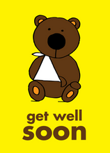 Load image into Gallery viewer, Get Well Soon Recordable Audio Voice Greeting Card