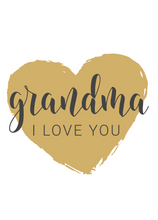 Load image into Gallery viewer, Grandmother Recordable Audio Voice Greeting Card