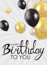 Load image into Gallery viewer, Birthday Recordable Audio Voice Greeting Card