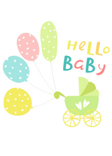 Load image into Gallery viewer, New Baby Recordable Audio Voice Greeting Card