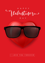Load image into Gallery viewer, Valentine's Day Recordable Audio Voice Greeting Card