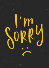 Load image into Gallery viewer, Sorry Recordable Audio Voice Greeting Card