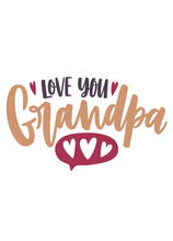 Load image into Gallery viewer, Grandfather Recordable Audio Voice Greeting Card