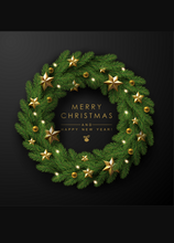 Load image into Gallery viewer, Christmas Recordable Audio Voice Greeting Card