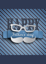 Load image into Gallery viewer, Father's Day Recordable Audio Voice Greeting Card