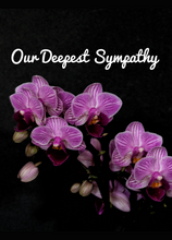 Load image into Gallery viewer, Sympathy Recordable Audio Voice Greeting Card