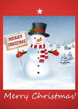 Load image into Gallery viewer, Christmas Recordable Audio Voice Greeting Card