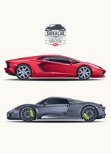 Load image into Gallery viewer, Cars Recordable Audio Voice Greeting Card