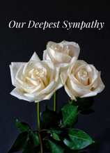 Load image into Gallery viewer, Sympathy Recordable Audio Voice Greeting Card