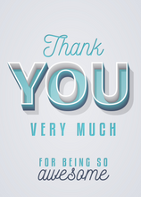 Load image into Gallery viewer, Thank You Recordable Audio Voice Greeting Card