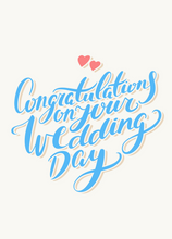 Load image into Gallery viewer, Wedding Recordable Audio Voice Greeting Card