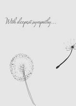 Load image into Gallery viewer, Sympathy Recordable Audio Voice Greeting Card