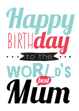 Load image into Gallery viewer, Birthday Recordable Audio Voice Greeting Card