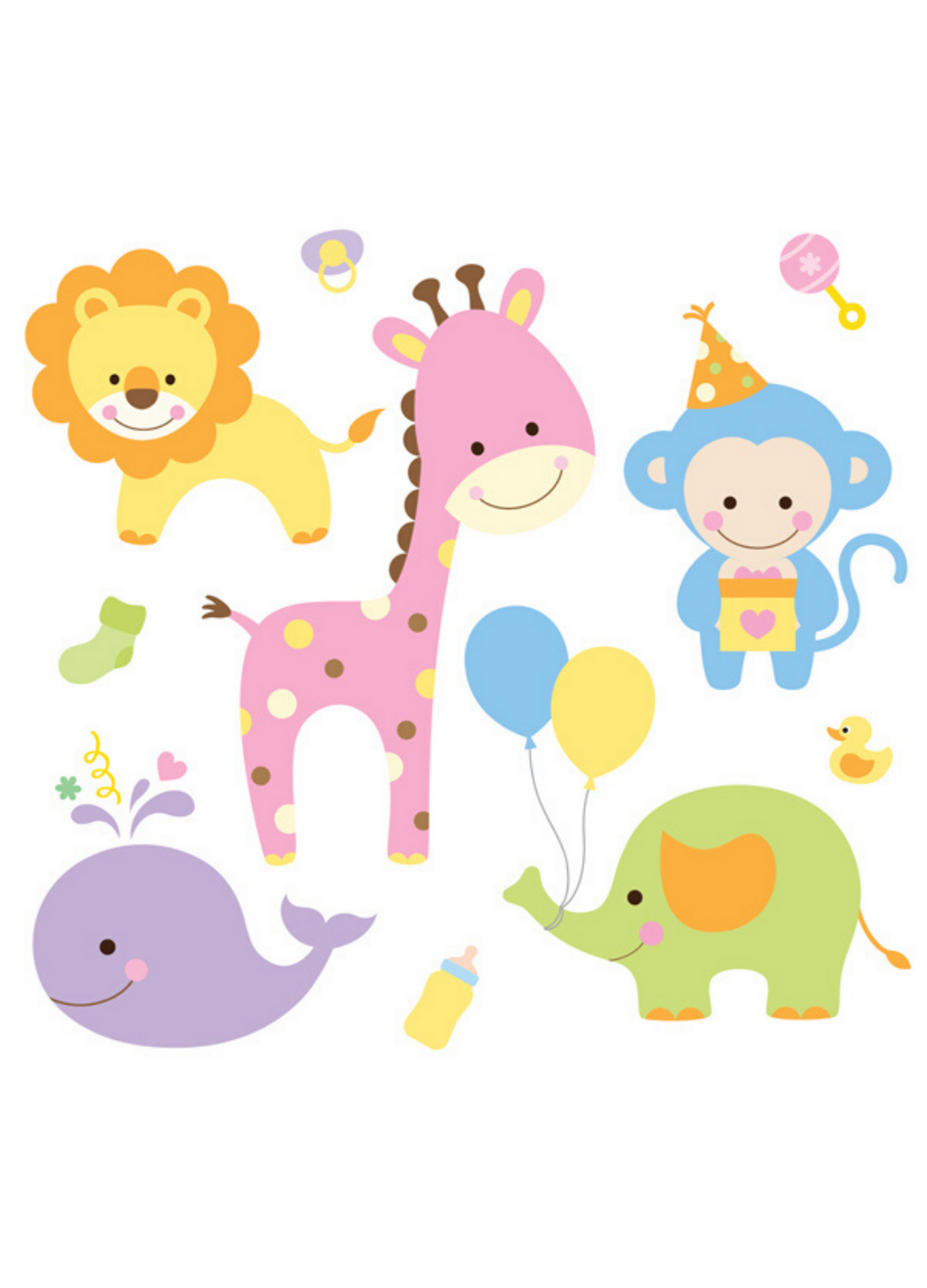 Animals Recordable Audio Voice Greeting Card 