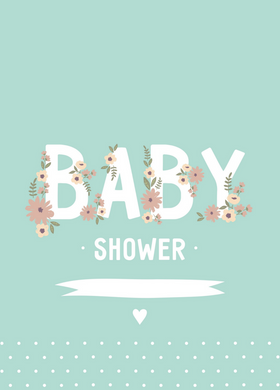 Baby Shower Recordable Audio Voice Greeting Card 