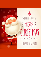 Load image into Gallery viewer, Christmas Recordable Audio Voice Greeting Card
