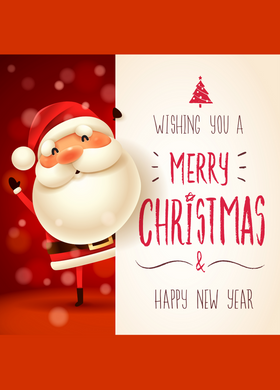 Christmas Recordable Audio Voice Greeting Card