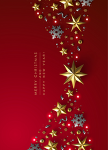 Load image into Gallery viewer, Christmas Recordable Audio Voice Greeting Card
