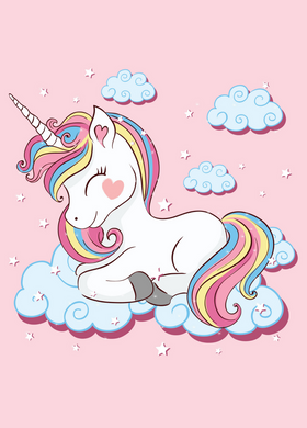 Birthday Unicorn Recordable Audio Voice Greeting Card