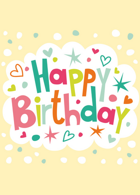 Birthday Recordable Audio Voice Greeting Card