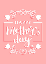 Load image into Gallery viewer, Mother&#39;s Day Recordable Audio Voice Greeting Card

