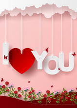 Load image into Gallery viewer, Love Recordable Audio Voice Greeting Card
