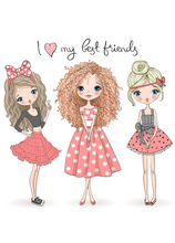 Load image into Gallery viewer, Friendship Recordable Audio Voice Greeting Card
