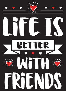 Friendship Recordable Audio Voice Greeting Card