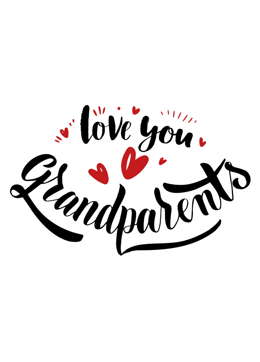 Grandparents Recordable Audio Voice Greeting Card