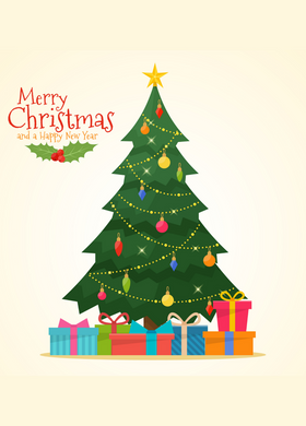 Christmas Recordable Audio Voice Greeting Card