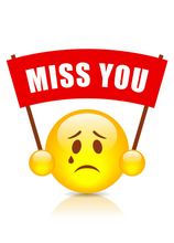 Load image into Gallery viewer, Miss You Recordable Audio Voice Greeting Card
