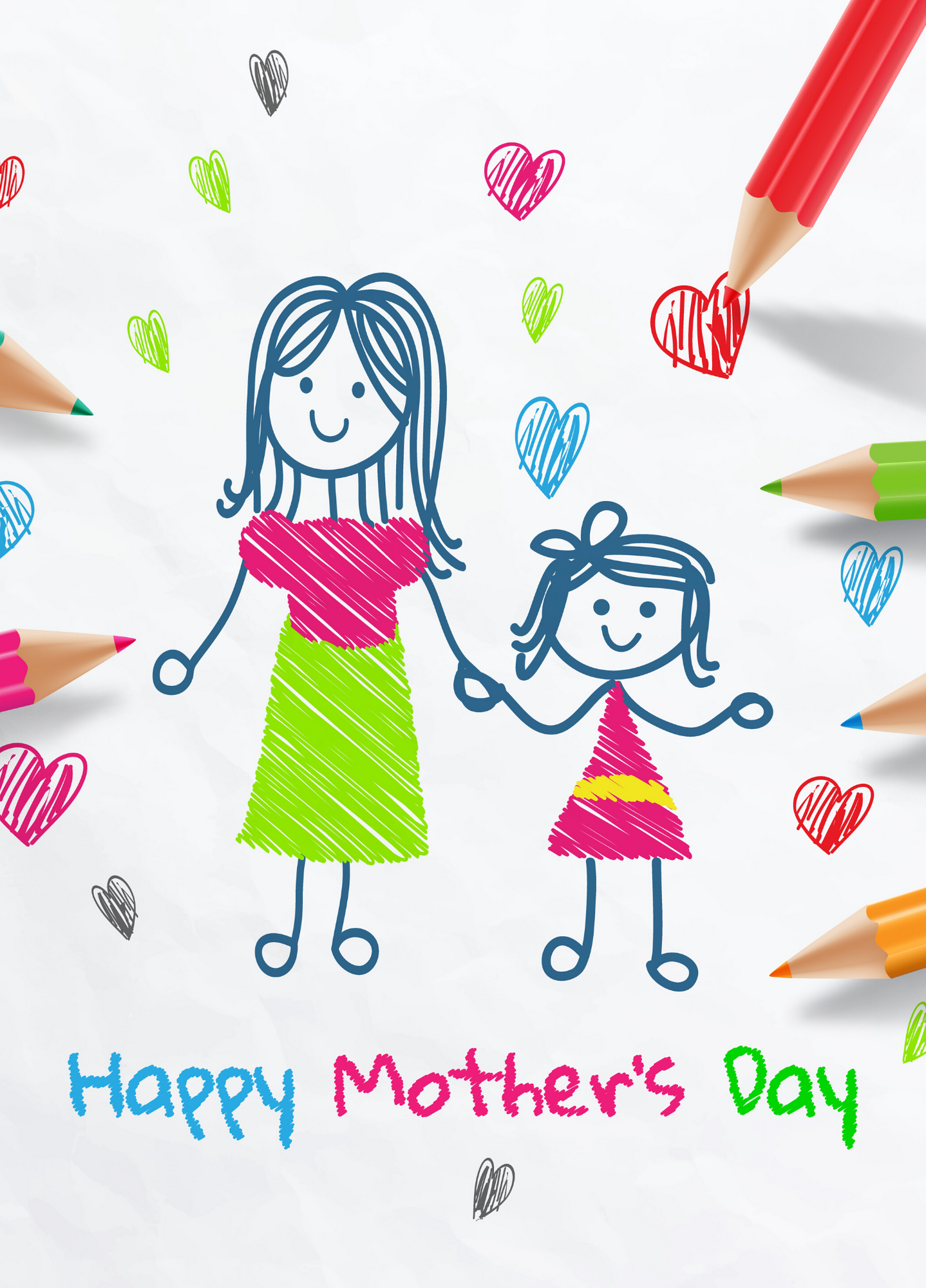 Mother's Day drawings with Pencil for beginners | How to Draw Mother's Day  Drawing