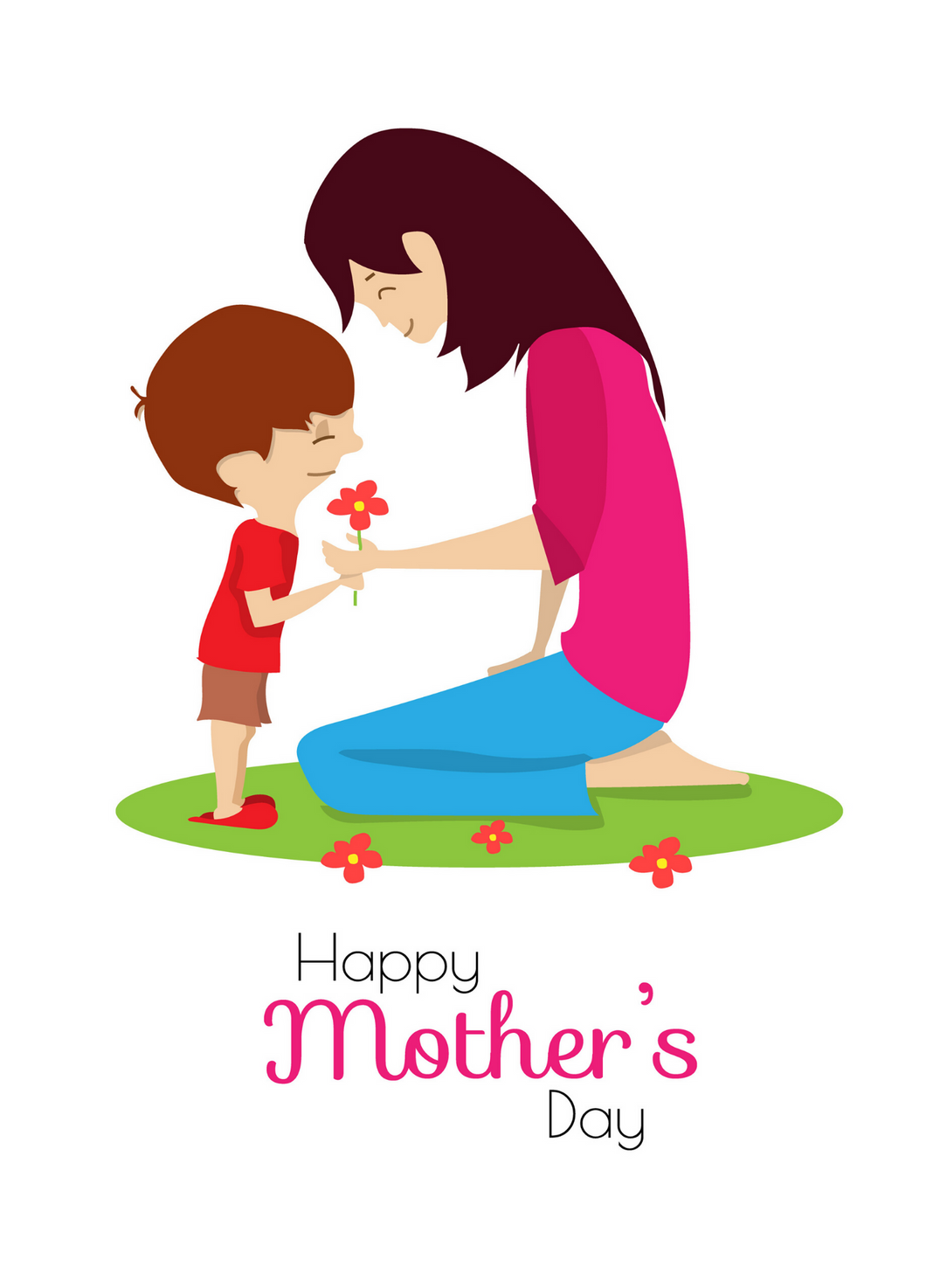 Mother's Day Recordable Audio Voice Greeting Card