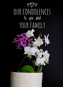 Sympathy Recordable Audio Voice Greeting Card