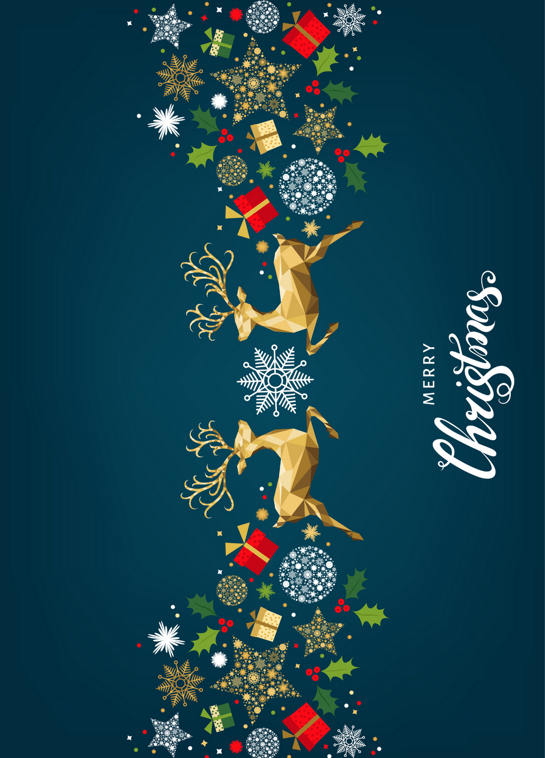 Christmas Recordable Audio Voice Greeting Card