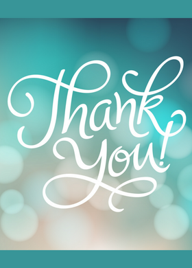 Thank You Recordable Audio Voice Greeting Card 