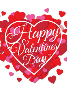 Valentine's Day Recordable Audio Voice Greeting Card 