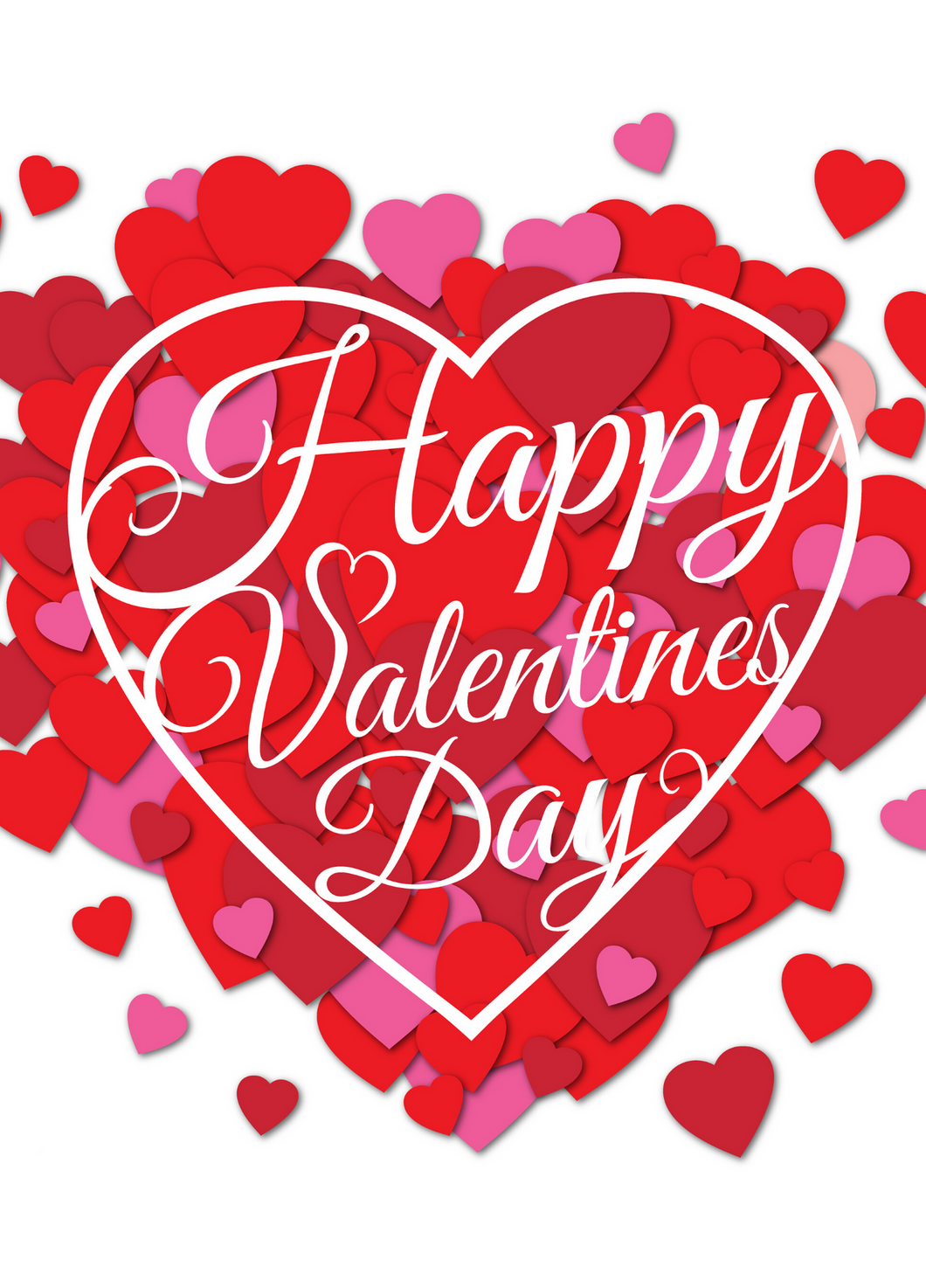 Valentine's Day Recordable Audio Voice Greeting Card 