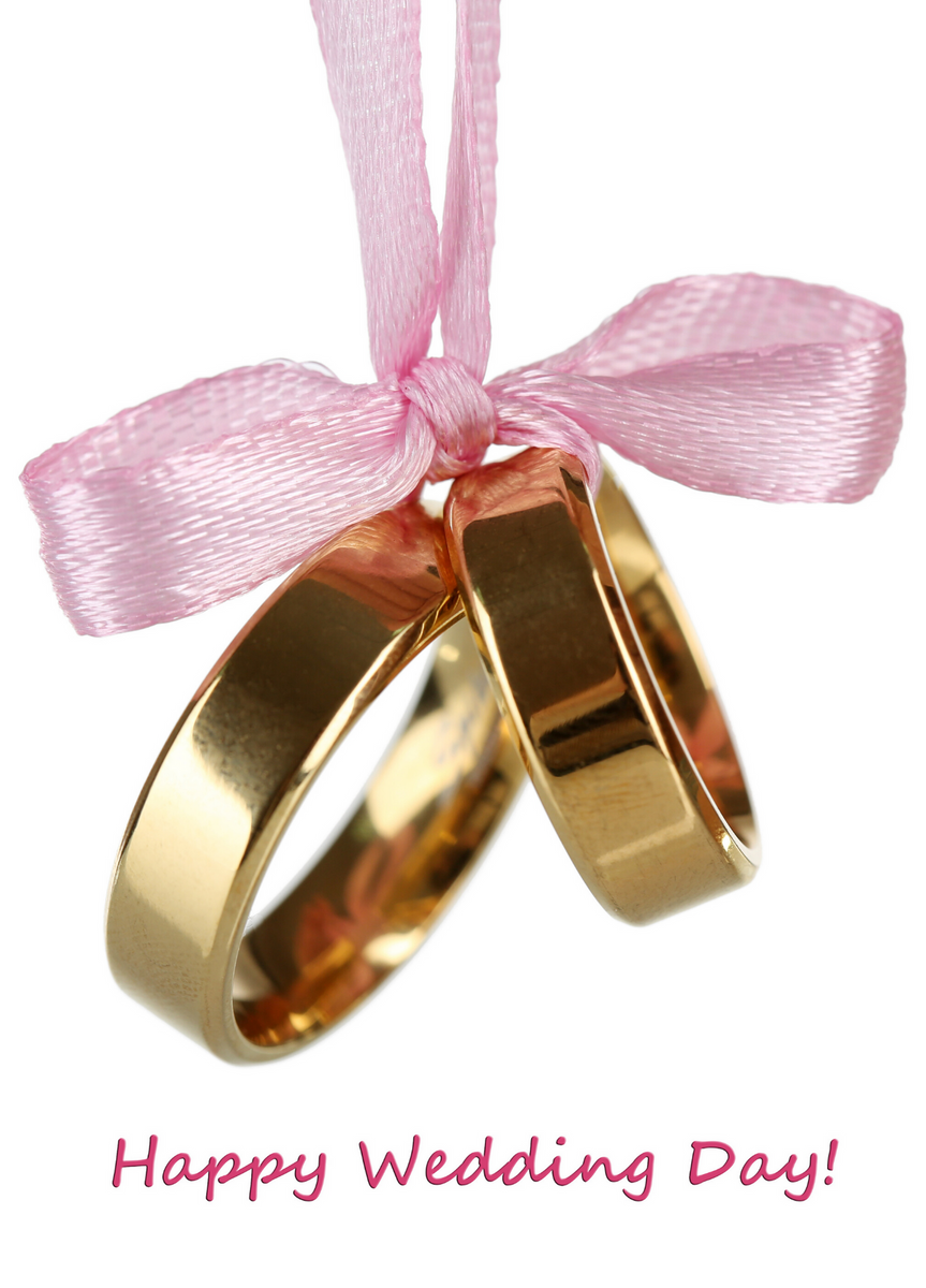 Wedding Day Rings Voice Card – Record a Card